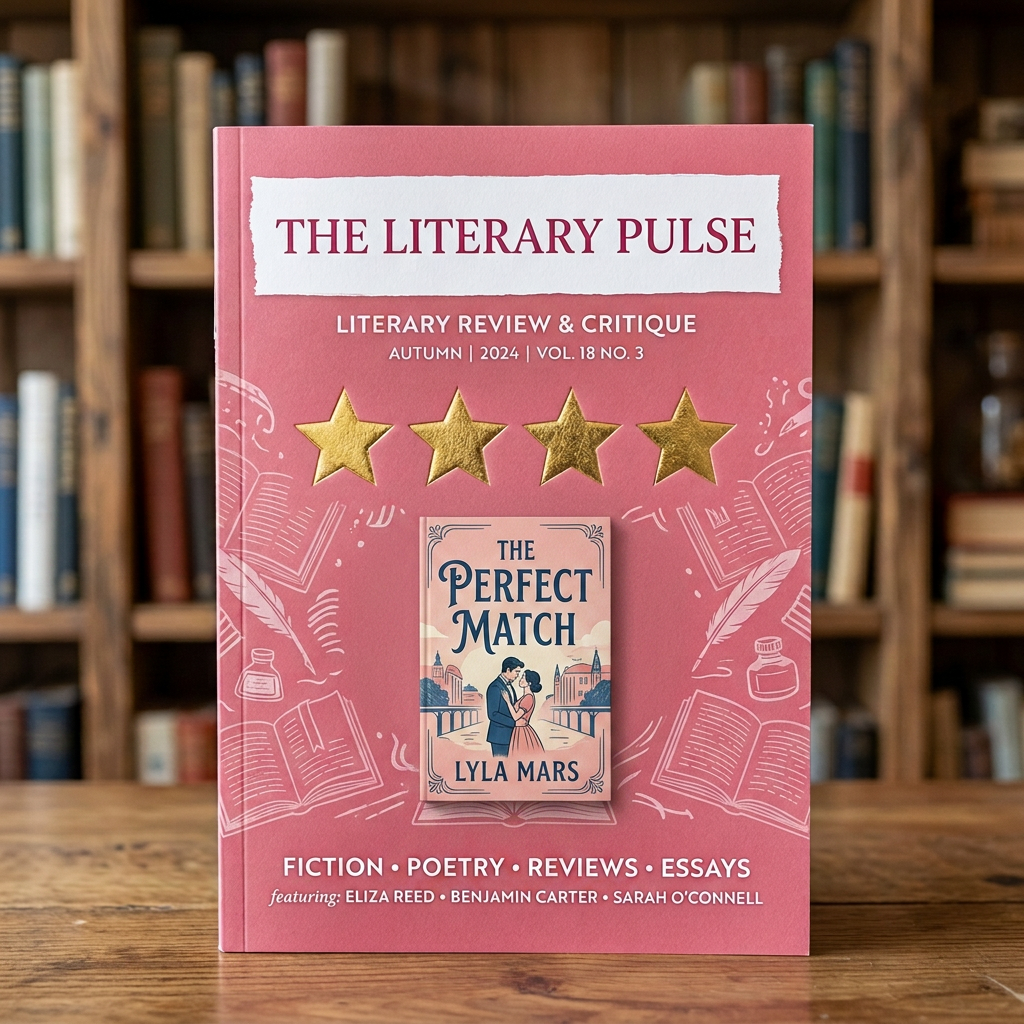The Literary Pulse magazine Autumn 2024 issue with title A World of Words and gold stars
